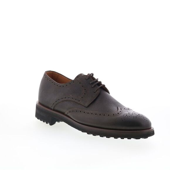 Di Bianco Mens GBF400 Brown Shoes (NWT) - Picture 2 of 7